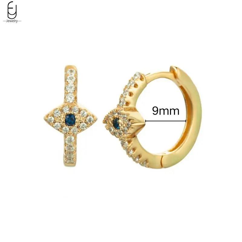 925 Silver Needle Vintage Snake Earrings Women Gold Round Ear Clips Punk Style Fashion Hoop Earrings Women Jewelry