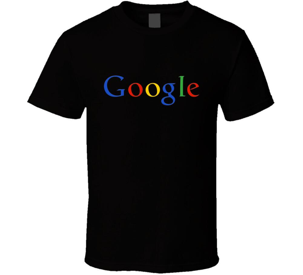 Google Logo Black Men s T Shirt Mens Womens Tees Top S