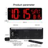 Multifunctional Large Digital Timer Clock 16.5 Inch LED Display Count Electronic Clock Home Office Classroom Wall Clock