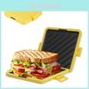 Silicone Baking Pan For Microwave Toast Sandwich Maker Breakfast Appliance