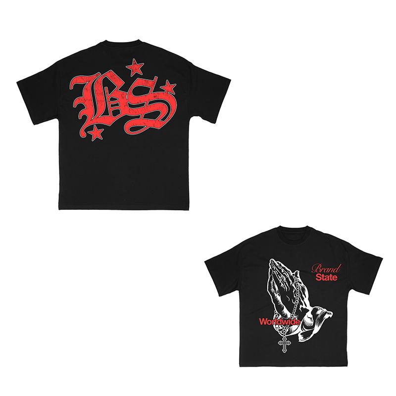 

Prep Men Баскетбол и буквенная графика Печать Мужская футболка Мультфильм S-Xxxl Футболки Популярная повседневная футболка Одежда Ретро Уличные топы M