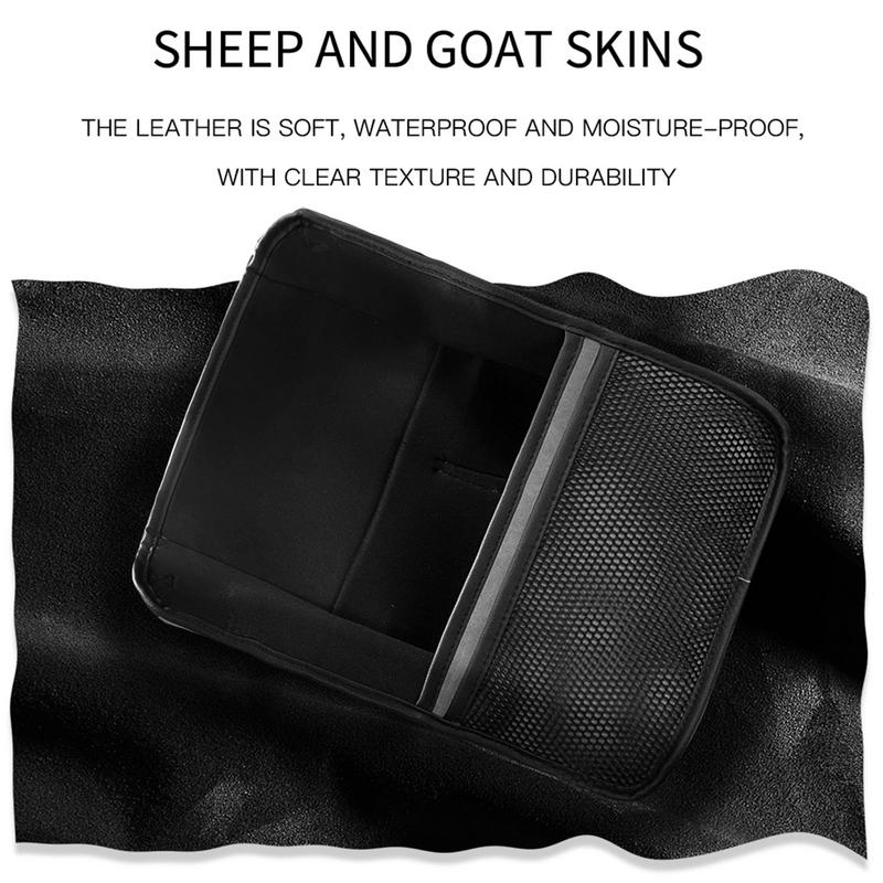 Backseat Tissue Organizer Multifunctional Car Organizer Bag Car Holder Bag Between Seat Organizer Car Organizer With Large