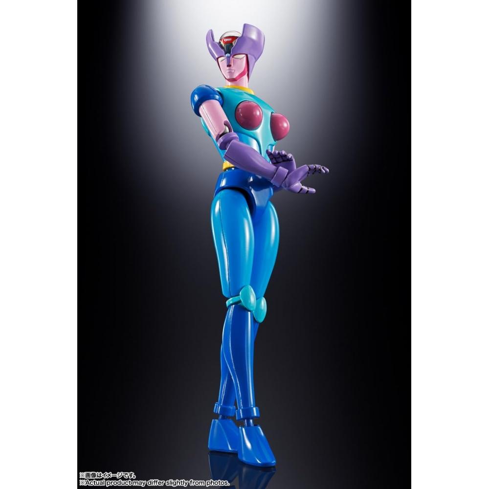 Soul of Chogokin Mazinger Z Serie GX-108 Line X1 & GX-11R Diana A Ca.. 170mm ABS & Die-cast Bemalte Bewegliche Figur