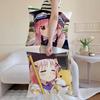 Kwaii Anime Cute S-School-Lives Cushion Cover Pillowcase Short Plush Invisible Zipper Room Sofa Cushion Cover