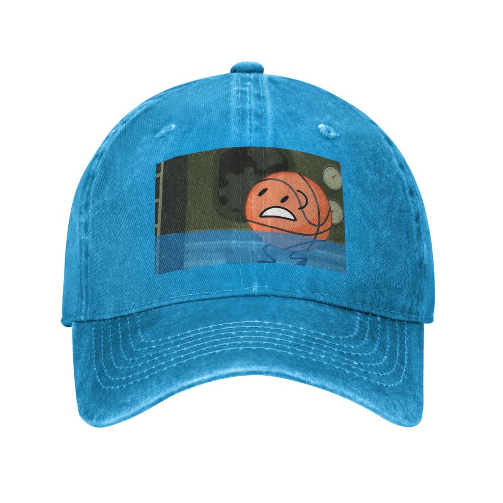 Battle for Dream Island BFDI Basketball Baseballkappen Gewaschene Jeanshüte Outdoor Verstellbare Kappe Sport Baseball Cowboyhut