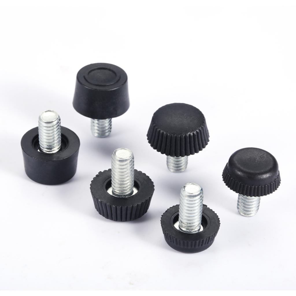 10Pc M6*10mm Thread Height Adjustable Leveling Chair Leg Feet Furniture Mat Screw-in Base Sofa Bed Cabinet Table Floor Protector
