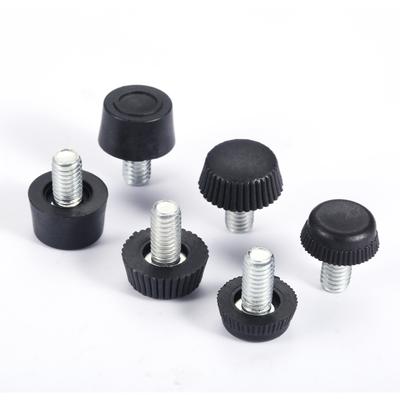 10 Peças M6*10mm Rosca Altura Ajustável Nivelamento Pés de Cadeira Pés de Móveis Tapete Base Rosqueável Sofá Cama Armário Mesa Protetor de Piso