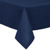 Uxcell Rectangular Tablecloth/Table Cover, Stylish Solid Color, Polyester Table Mat, Heat Resistant, Easy To Clean, Multi-Purpose, Interior Decor, Nav