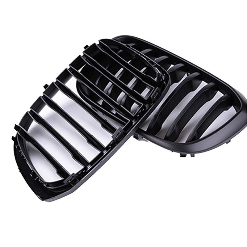 Car Front Kidney Grill For BMW3 4 X3 X4 G01 G02 G08 2018- Single Line 1Slat Gloss Matte Black Bumper Racing Grills