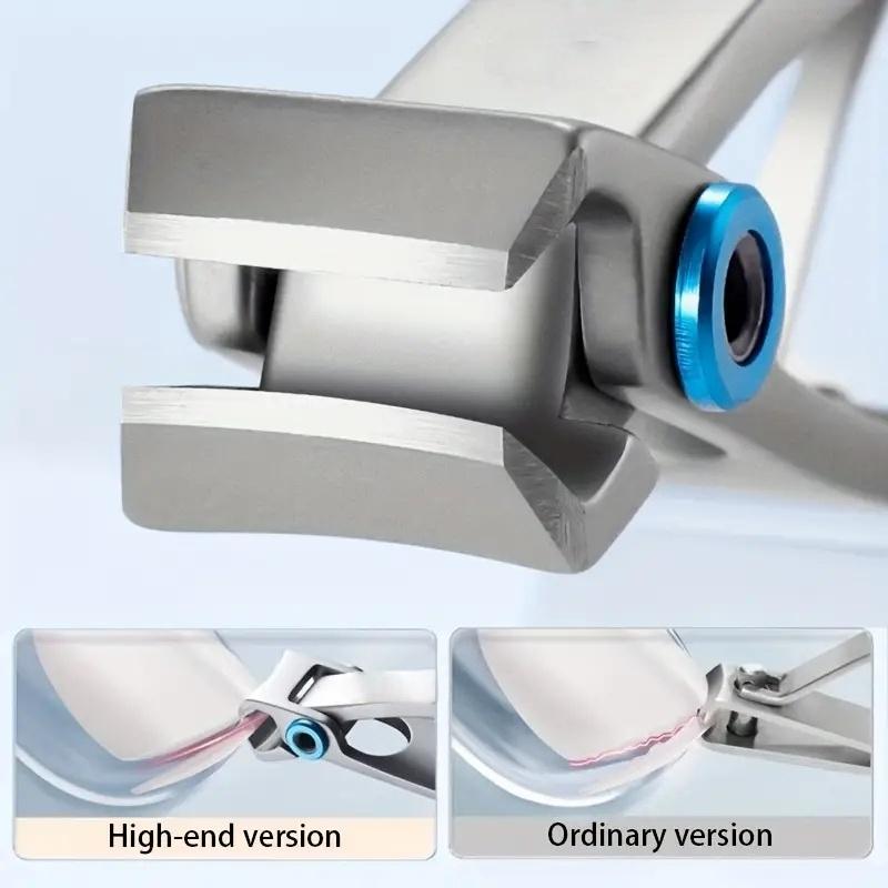 Heavy-Duty Nail Clipper for Thick Nails. Premium Steel, Sharp & Precise. Hypoallergenic, Sleek Design for Manicure & Pedicure.