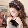 French Temperament Mesh Headband Korean Non-Slip Face Washing Headband Hairpin