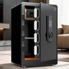 Small Safe Coffer Household Safe Deposit Box Office Hotel Electronic Fingerprint Password Lock Thickened Anti Theft Cabinet