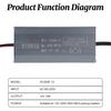 AC 220V to DC 12V 16A High-power Parking Heater Power Converter Voltage 2KW5KW8KW Universal Parking Heater EU Standard Plug