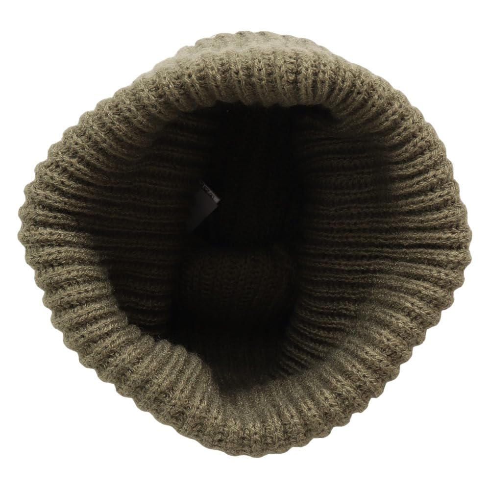 Columbia Split Range Knit Cap, PU5741 302 (Olive/F/Men's), for Trekking and Mountaineering