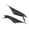 Pair Car Interior Inner Door Handle Cover Trim Left Right Side for 5 Series G30 2017 Upwards Matte Black