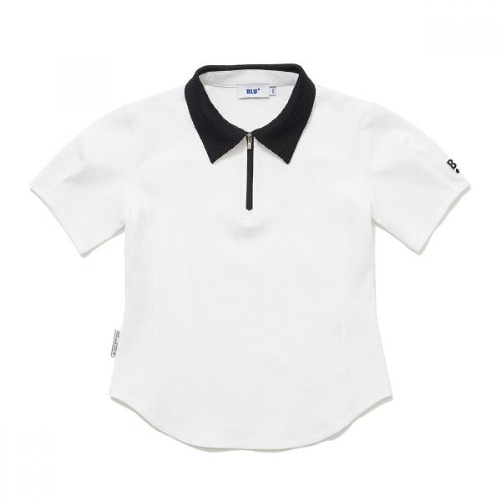 Blu Dot Essential Polo Short Sleeve Wh