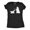 Womens Funny T Shirts Boop Sarcastic Halloween Puppy Ghost Graphic Tee for