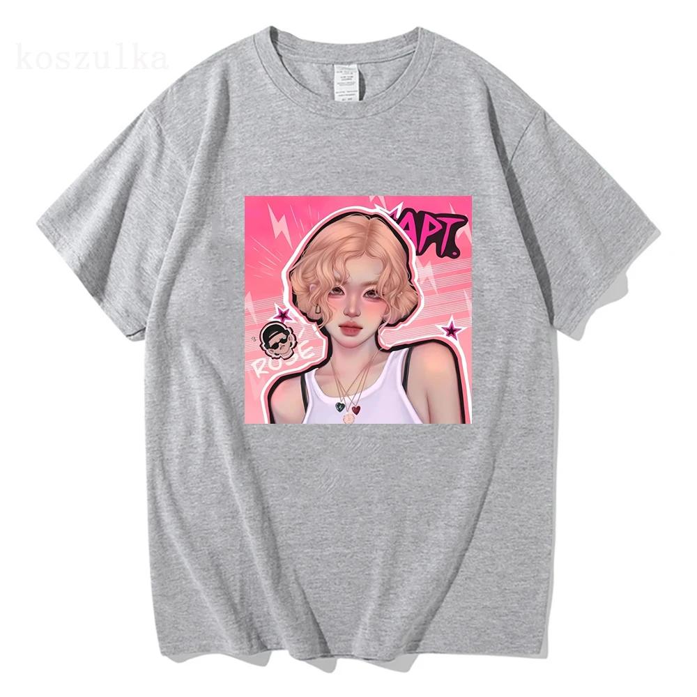 

ROSE Bruno Mars APT T Shirts 2026 Funny Womens Clothing Sweatshirt Retro Vintage Summer Tops Harajuku Comfortable Unisex T Shirt 4XL
