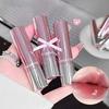 Cappuvini Kristall Spiegel Fester Lipgloss Wasser Glanz Lippenstift Klar Gelee Lippen Glasur Nude Leicht Aufhellender Lippenstift Make-up