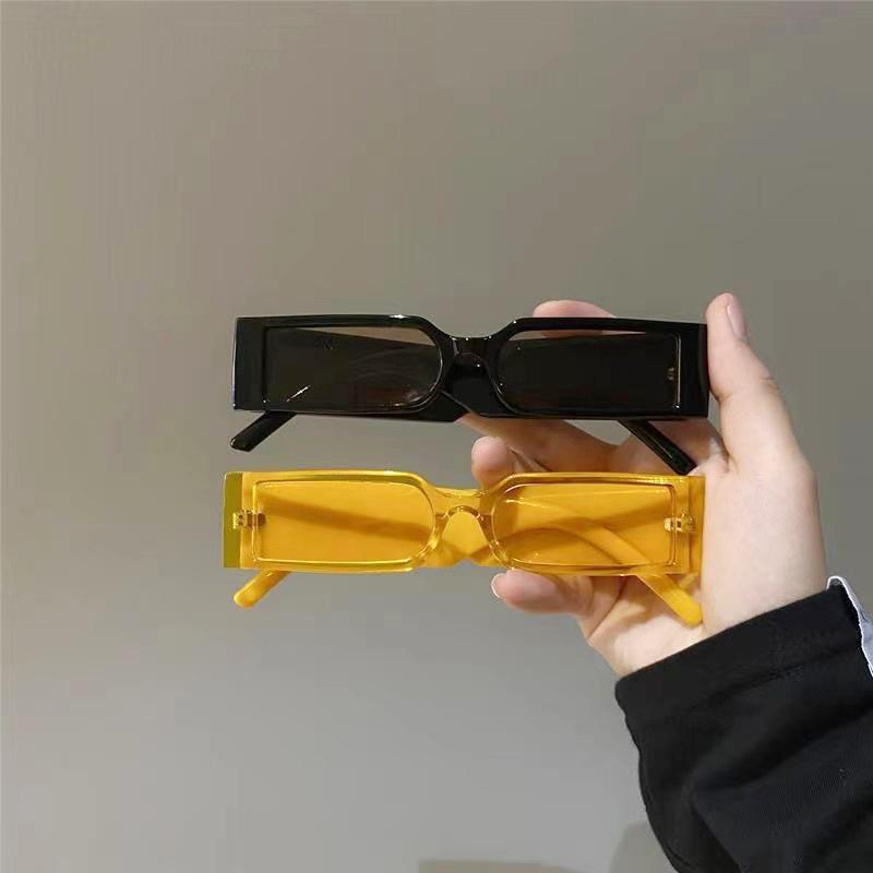 Small Rectangle Sunglasses Women Vintage Brand Designer Square Sun Glasses for Women Shades Female Eyewear UV400 Sunglasses