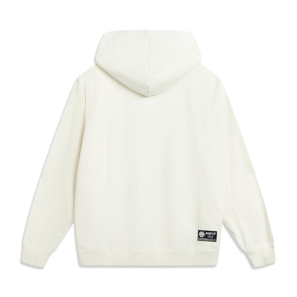 Li Ning Basketball Series Anti-Five Series Hooded Pullover Letter Loose Sweatshirt Men sweatshirt AWDVD95-1