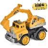 Classic Kids Simulation Inertia Engineering Car Toy Excavator Model Tractor Toy Dump Truck Model Car Toys For Children Gift