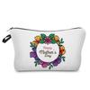 Women Flower Print Cosmetic Bag Toiletries Organize Travel Storage Case 6778