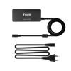 Chargeur universel - TooQ - 65W - 1xUSB - 8 connecteurs - Noir