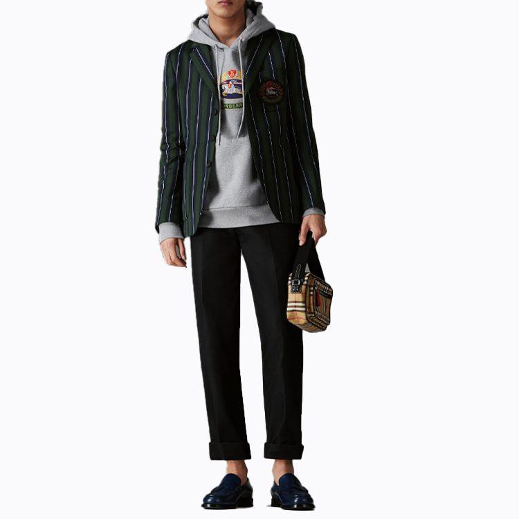 Burberry Sweatshirt Men's Light Heather Gray 80030151