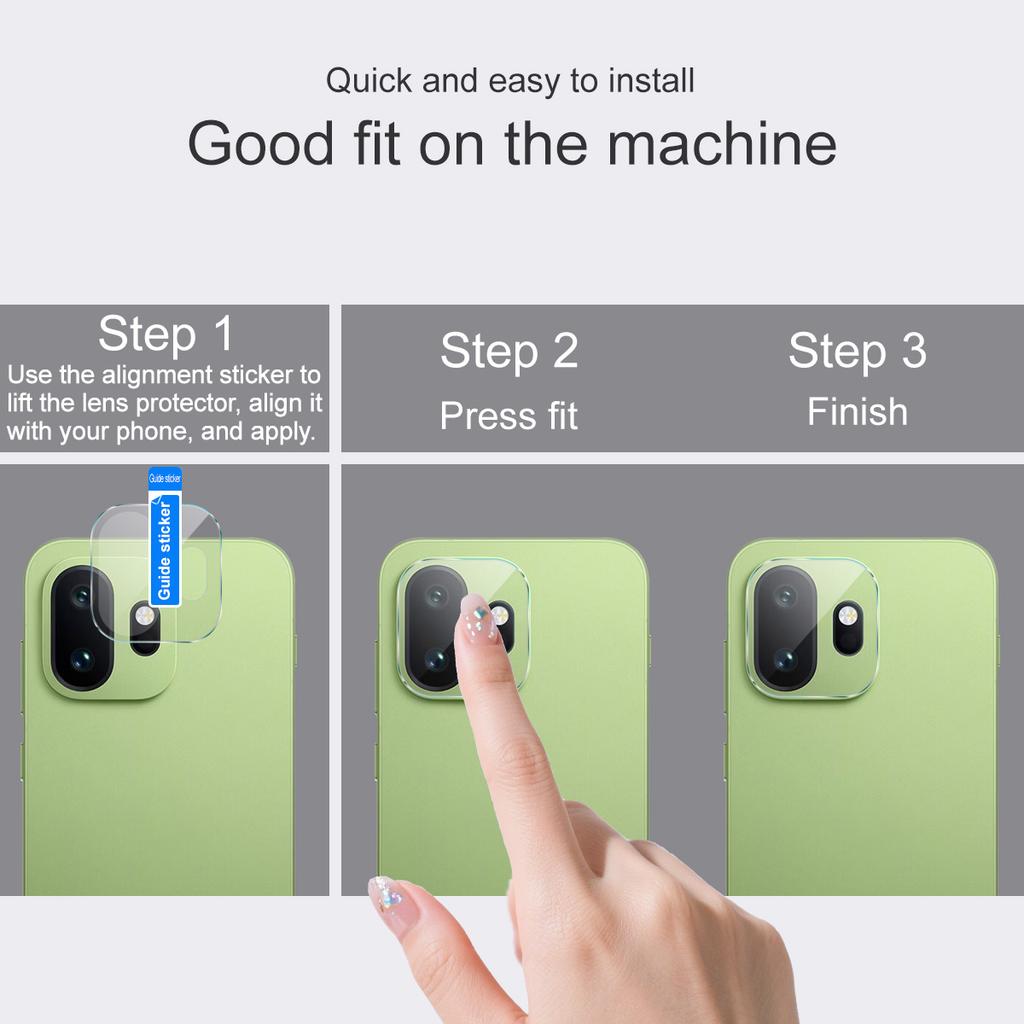 For OnePlus 15T 5G Glass IMAK High Definition Integrated Thin Glass Lens Film