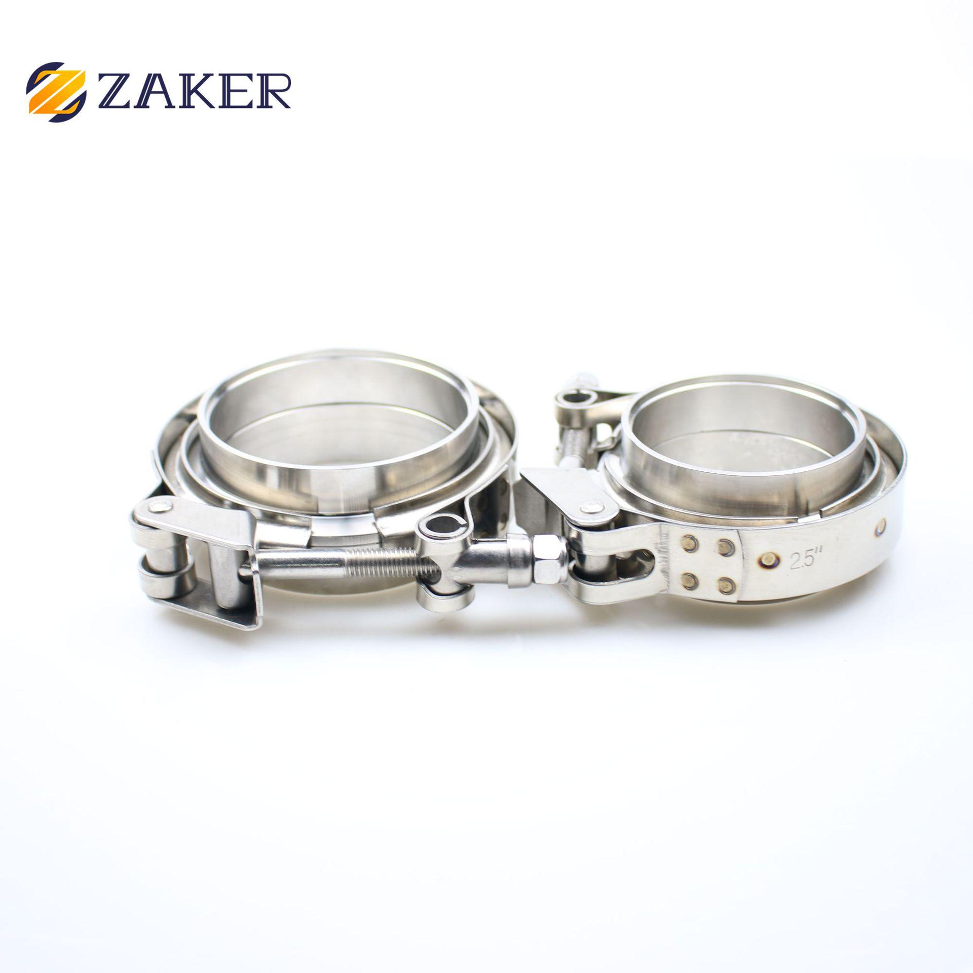 

Хомут V-band из нержавеющей стали 304 с фланцем «папа/мама» для выхлопных труб 1.5 inch