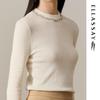 ELLASSAY Women's Merino Wool Beaded Knit Sweater