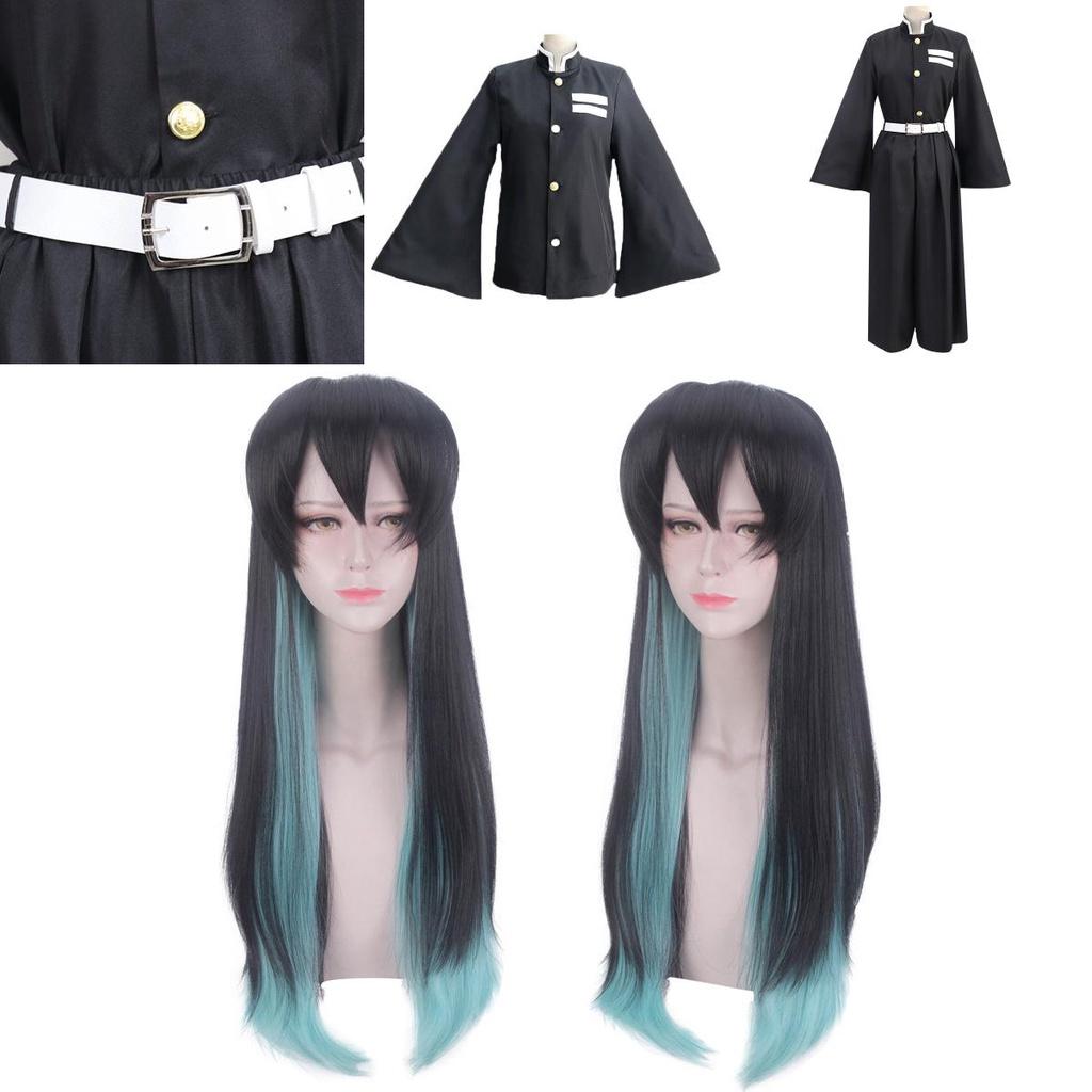 Unisex Demon Slayer Kimetsu No Yaiba Mist Pillar Tokito Muichiro Cosplay Costume For All