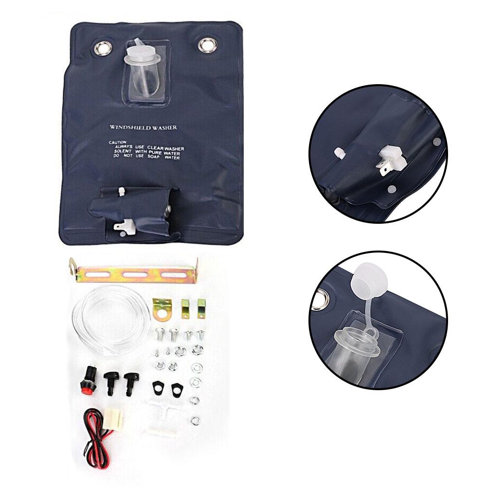 Efficient Windshield Washer Pump Bag Kit for Classic Car 151286776374 Perfect Addition to Your Car Accessories