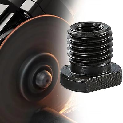 Angle Grinder Attachment Adapter,Black Quick Change Polisher Interface Connector Practical Thread Converter M10 To M14/M16