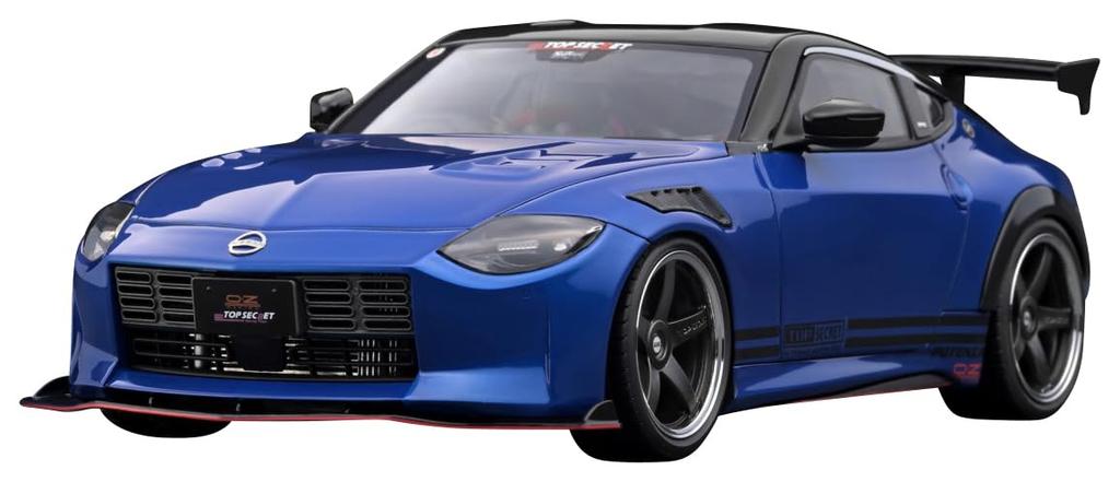 ignition model 1/18 TOP SECRET Fairlady Z (RZ34) Blue Metallic finished product IG3386