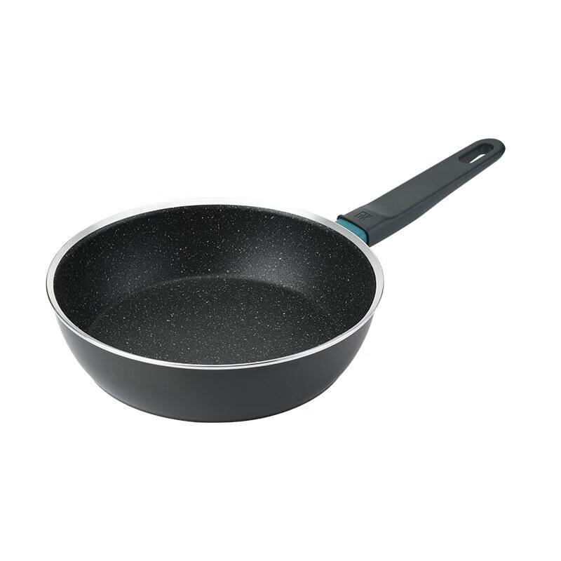 Zwilling 24cm Wok & Frying Pan Set with Silicone Spatula
