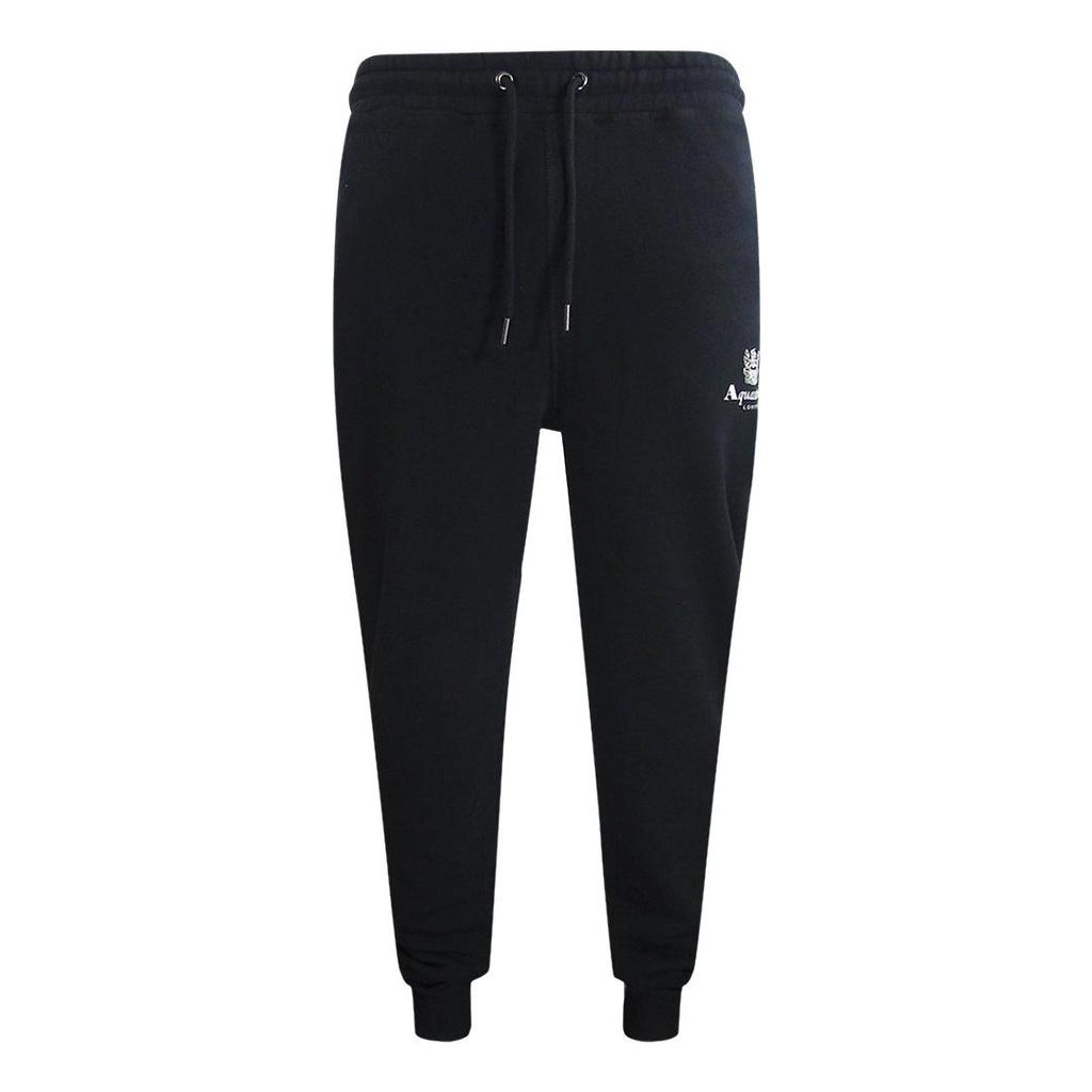 Aquascutum Men's Active Basic Ribbed Jogging Bottoms