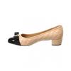 Salvatore Ferragamo Ferragamo Vara Quilted Leather Pump Black
