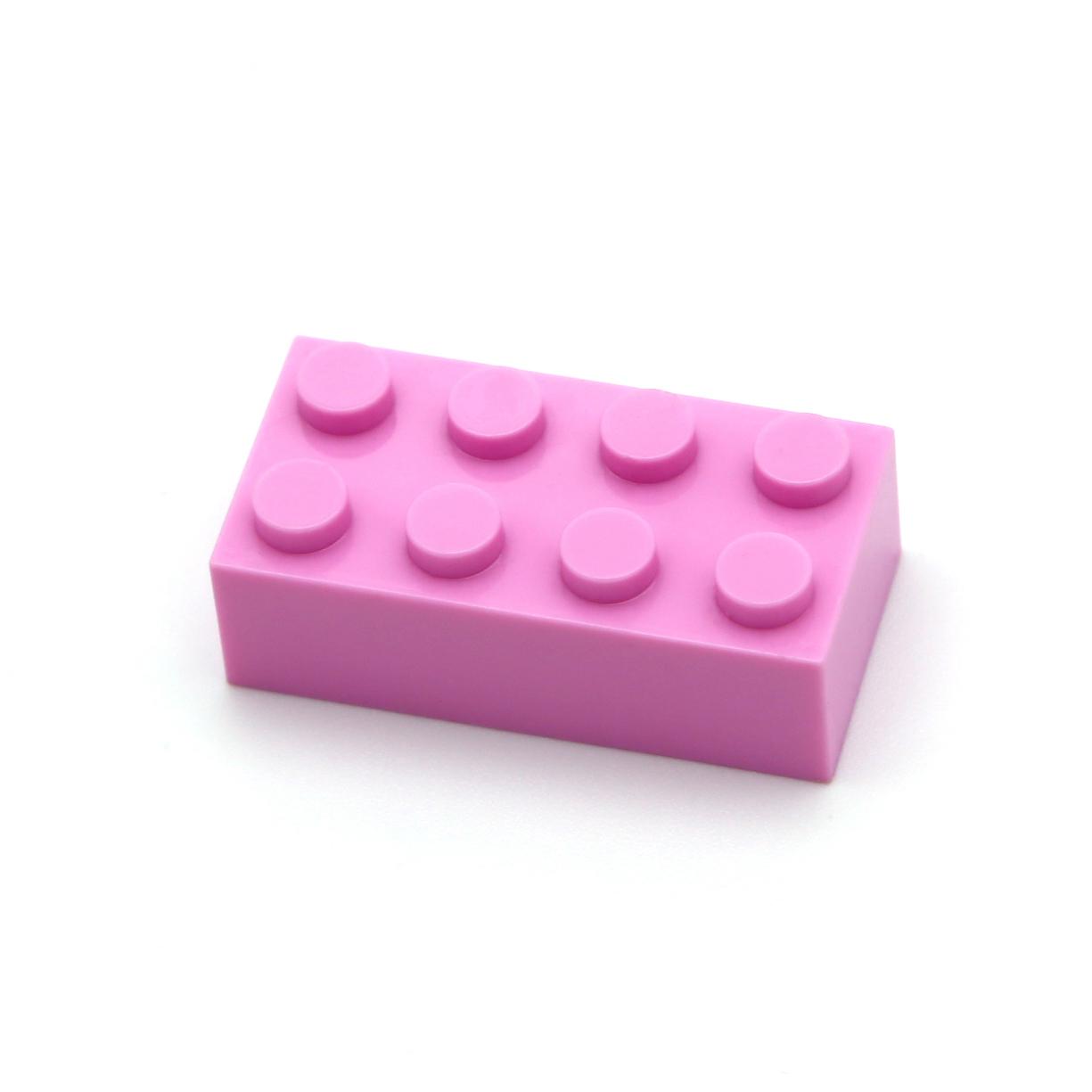 

40pcs DO-IT-YOURSELF Building Blocks Thick Figures Bricks 2x4 Dots Educational Creative Dimension Works With Featuring 3001 Playthings ideal for