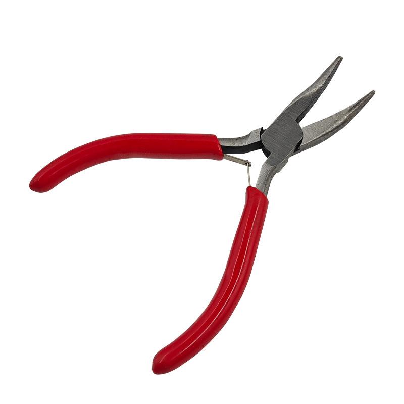 Six-Section Round Nose Jewelry Pliers: 6-Segment Spring Design for Coiling & Wire Bending.