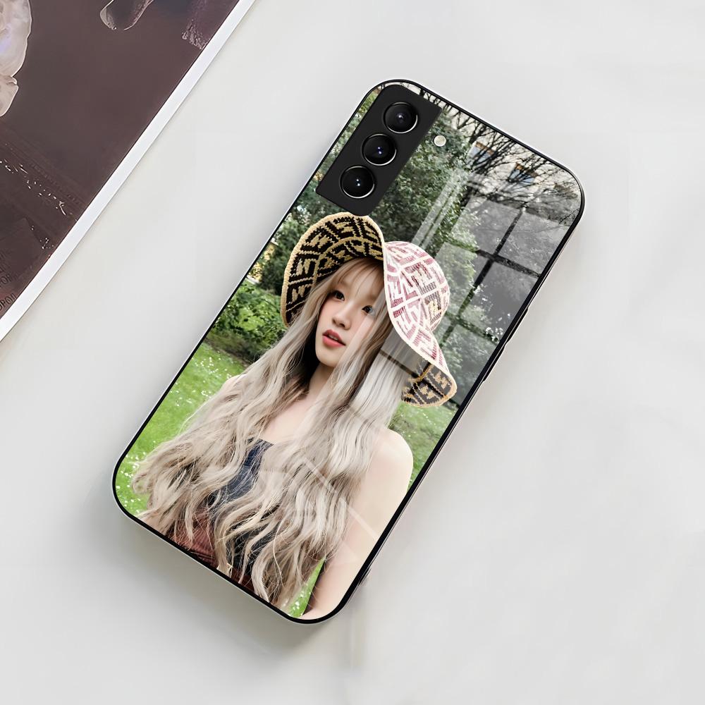 S-Singer Yuqi Phone Case For Samsung A56 A36 A26 A16 A15 A25 A35 A55 A14 A34 A24 A54 Glass Case