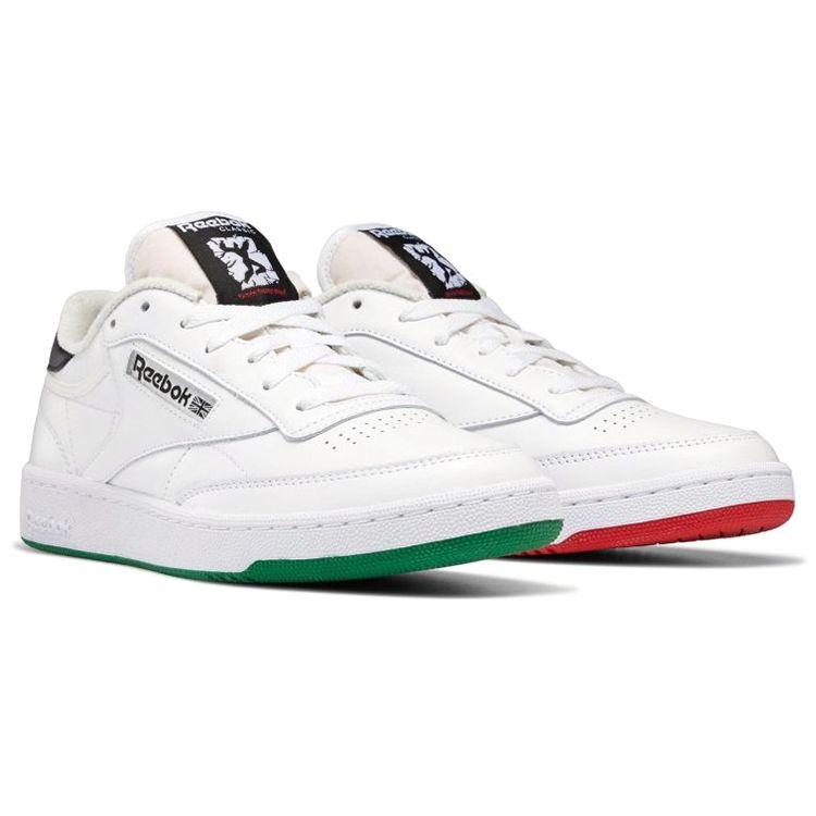Reebok Club C 85 Human Rights Now! - White Men Sneakers Footwear-White Chalk Vector-Red GX8307