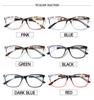 Turzing Spring Hinge Reading Glasses for Men Women Diopter 0 600 Prescription Eyewear Comfortable Lightweight