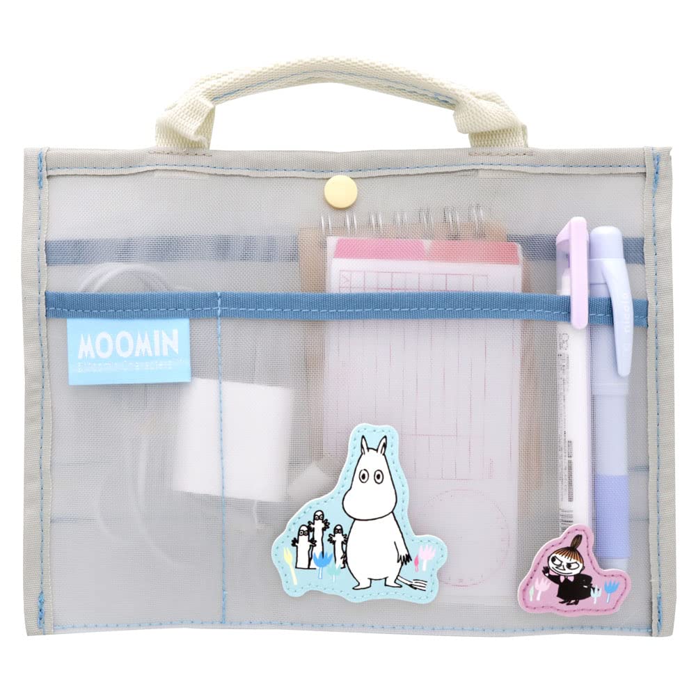 Sunstar Stationery Moomin Mesh Inner Pouch Friends S2318865