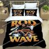 Popular Music Rod Wave Print Bedding Sets Exquisite Bed Supplies Set Duvet Cover Comforter Set Bedding Set Luxury Birthday Gift