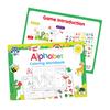 Children's Alphabet Exercise Book Coloring Book, 25 Drawing Stickers for 3-6 Years Old, DIY Coloring Book