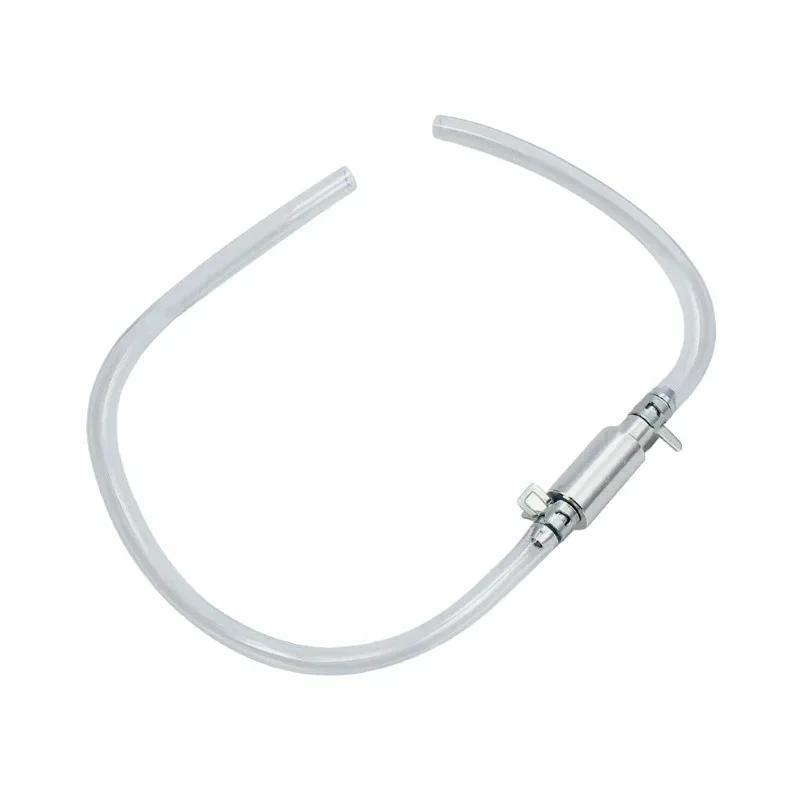 

1set Brake Fluid Bleeder Hose with One-Way Non-Return Check Valve Auto Car Vehicle Motorcycle Brake Clutch Hose Kit прозрачный
