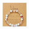 12 Constellation Crystal Beaded Bracelets for Women Men Natural Stone Handmade Cancer Virgo Leo Bangle Energy Friendship Jewelry