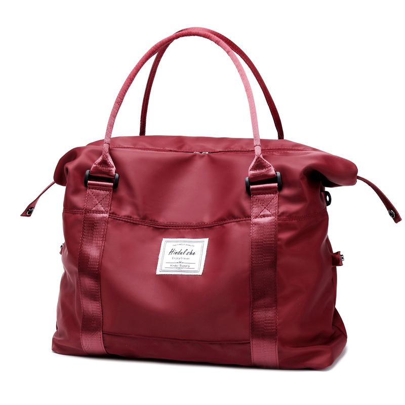 Nylon Waterproof Single Shoulder Travel Bag for Women and Men